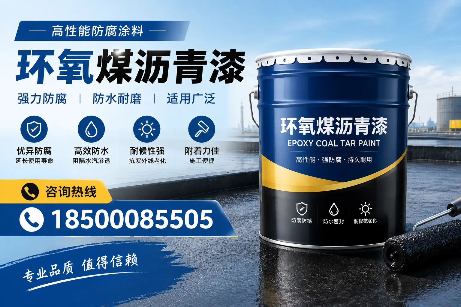环氧煤沥青漆的主要成分与功能，兴安用户深度了解