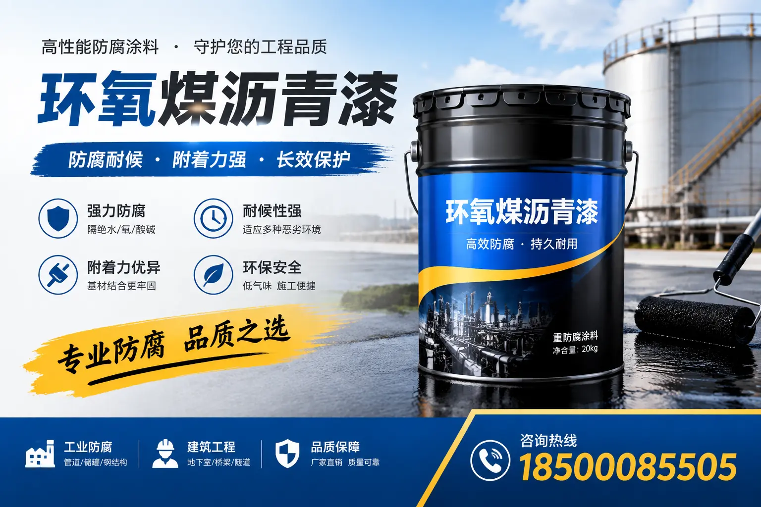 如何选择适合的环氧煤沥青漆？兴安市场选型指南